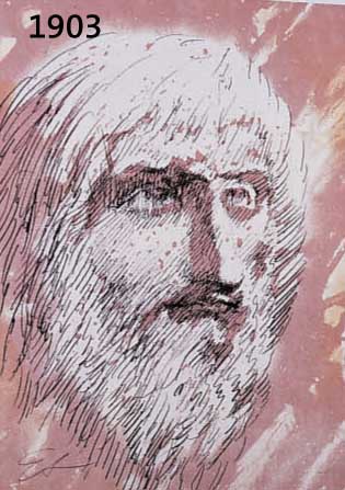 FUCHS, ERNST, PROF., GEB. 1930 WIEN, ZWEI FARBLITHOGRAPHIEN AUS JAHVE, VON 1982, HANDMONOGR., JE CA. 29 X 22 CM, PP