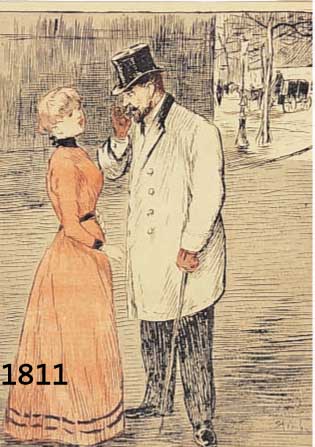 STESTEINLEN, THEOPHILE, 1859-1923, DER ANTRAG, FARBLITHOGRAPHIE VON 1893, IM STEIN SIGN., CA. 28 X 23 CM, PP, U.GL., R.
