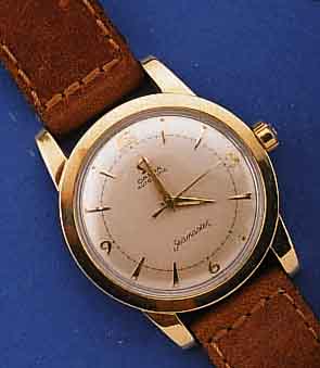 OMEGA HERRENARMBANDUHR, SEAMASTER, HAMMER- AUTOMATIK, EDELST., GG-HAUBE, BOD. GESCHR., VERSILB. BL. (STUNDENKEIL BEI 5 FEHLT), WERK ROT VERG., 17 ...