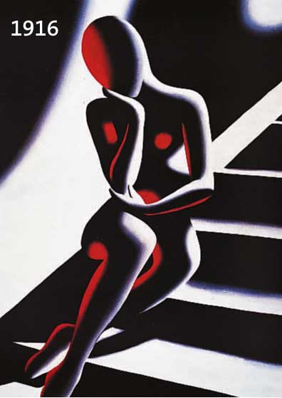 KOSTABI, MARK, GEB. 1960 LETTLAND, LEBT UND ARBEITET IN NEW YORK, FARBOFFSET AUF BÜTTEN, RE. U. HANDSIGNIERT, CA. 49 X 34 CM