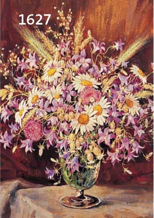 KUNKUNZE, DEUTSCHER KÜNSTLER, UM 1930, FELD- BLUMENSTRAUSS, ÖL/MALKARTON, SIGN. U. DAT. (19)31, 38 X 29 CM, R.
