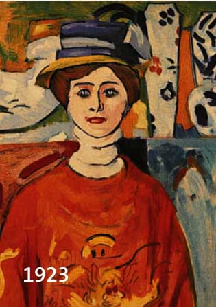 MATISSE, HENRI, DREI FARBLITHOGRAPHIEN AUS: PORTRÄTS, MOURLOT PARIS 1956, BLATTGR. JE CA. 31,5 X 24 CM, PP