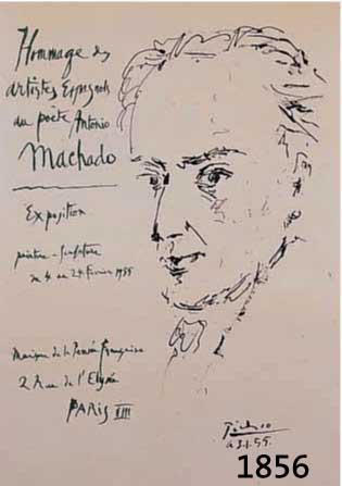PICASSO, PABLO, SIEBEN FARBOFFSETS NACH PLAKATEN, VON 1959, ED. MOURLOT PARIS, RÄNDER LEICHT GEBRÄUNT, BLATTGR. JE C.A 32 X 24 CM