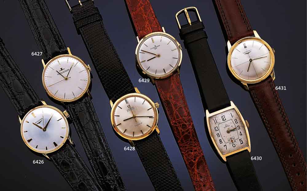 OMEGA HERRENARMBANDUHR AUTOMATIK GENEVE, SCHWEIZ UM 1968, GG 750/000, BODEN U. GLASR. GEDR., VERS. BLATT, 24 ST., WERK VERG., ZENTRALROTOR, KAL. ...