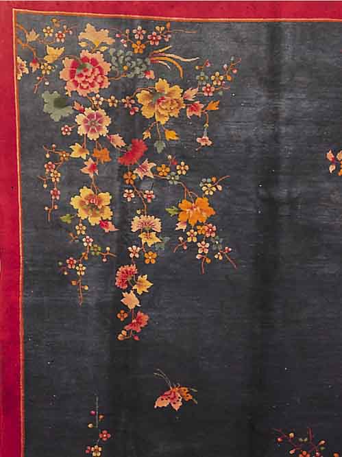 CHCHINA ALT, 348 X 270CM, EHZ 3-4 FLOR WOLLE, UM 1920