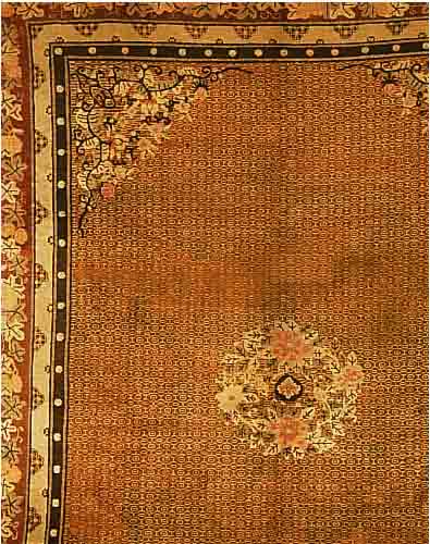 CHCHINA ALT, 360 X 278CM, FLOR WOLLE. EHZ 3-4.UM 1920.