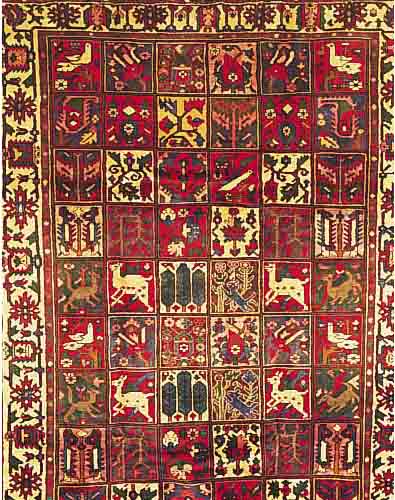 BABACHTIAR, PERSIEN, 295 X 205CM, EHZ 2 FLOR WOLLE, CA.30 JAHRE