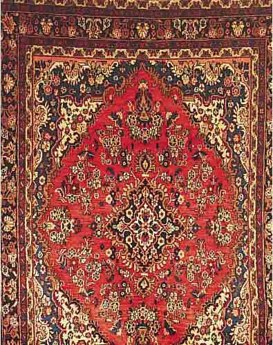 KAKABUTARAN, PERSIEN, 311 X 218CM, EHZ 2 FLOR WOLLE, CA.30 JAHRE