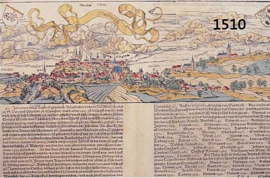 KONVOLUT KONVOLUT VON 3 BLATT WORMS, 1) HOLZSCHNITT VON 2 STÖCKEN, GEDRUCKT V. SEB.-MÜNSTER,AUS EINER FRANZ. AUSGABE, GA WORMS, 28 X 60.5 CM, ...