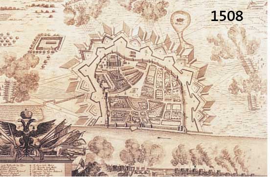 KONVOLUT VON 5KONVOLUT VON 5 BLATT MIT ANSICHTEN VON BONN, 1) KUPFERSTICH V. M. MERIAN, AUS TH. EUROP. BONN, AUS DER HALBEN VOGELSCHAU, MIT BELAGE- ...
