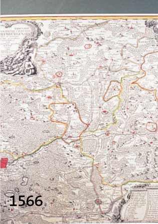 KOLOR. KOLOR. KUPFERSTICHK. V. M. SEUTTER, CA. 1740, TERRITIRII S. ROM. IMP. LIB., CIVITATIS NORIMBERGENSIS MIT ÜBERGR. PRACHTVOLLER TITEL- ...