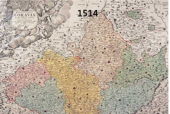 KONVOLUT VONKONVOLUT VON 2 BLATT MIT ALTKOLOR. KUPFER- STICHEN AUS MORAVIAE, 1) ALTKOLOR. KUPFER- STICHK. V. JOH. CHR. MÜLLER, BEI HOMANN IN ...