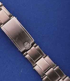 KONVOLUT: 5 ROLEX UHRENBÄNDER, EDELST., SERIE OYSTER, GEFERTIGT IN DER ZEIT VON CA. 1958-1972, NUTZSP. WURDEN TEILW. ENTFERNT, BEDINGT VERWENDB., ...