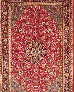 SASAROGH,PERSIEN CA 213 X 138 CM. .FLOR WOLLE. EHZ 1-2.CA 20 JAHRE.