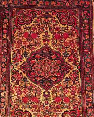 BOBORCHELU,PERSIEN CA 141 X 98 CM. .EHZ 2.FLOR WOLLE.CA 40 JAHRE.