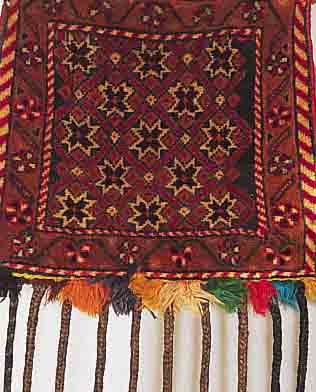 GHGHASCHGAI TASCHE,PERSIEN CA 28 X 26 CM. EHZ 2.CA 40 JAHRE.