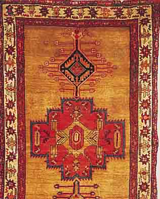 SASARAB,PERSIEN.CA 420 X 93 CM. .FLOR WOLLE. EHZ 2.CA 50 JAHRE.