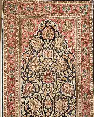 KAKASCHMIR.INDIEN.CA 157 X 97 CM. .FLOR SEIDIG EHZ 3.CA 20 JAHRE.