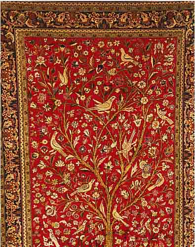 GHGHOM KORK,PERSIEN CA 200 X 138 CM. .FLOR KOR- -KWOLLE.CA 25 JAHRE.EHZ 1-2.