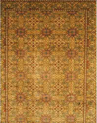 KEKESCHAN,PERSIEN CA 365 X 268 CM. .FLOR WOLLE. EHZ 2.CA 50 JAHRE.