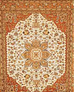 TÄTÄBRIZ,INDIEN.CA 300 X 250 CM. .FLOR WOLLE. EHZ 2-3.CA 20 JAHRE.