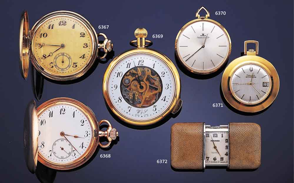MOVADO REISE/SCHIEBEÜHRCHEN, STERLINGSILBER, BEIDE HALBSCHALEN REPTILLEDER-BEZOGEN, SCHWEIZ UM 1940, VERSILB. BL., ALTERSBED. LT. FLECKIG, ...