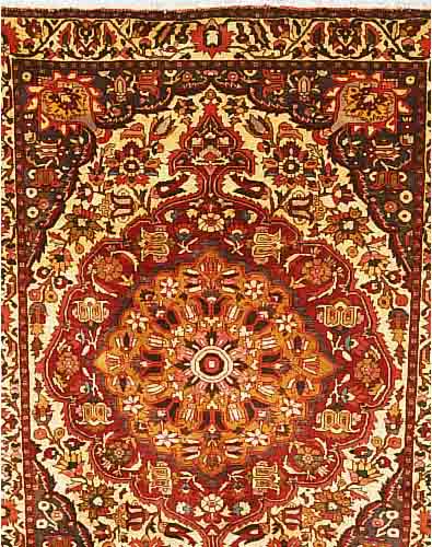 BACHTIAR,PERSIEN.CA 291 X 220 CM..EHZ 1-2 CA 30 JAHRE FLOR WOLLE.