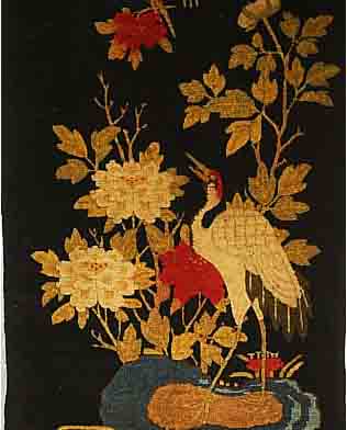 PAPAO TWO.CHINA.CA 131 X 67 CM. .FLOR WOLLE. EHZ 2-3.UM 1910.