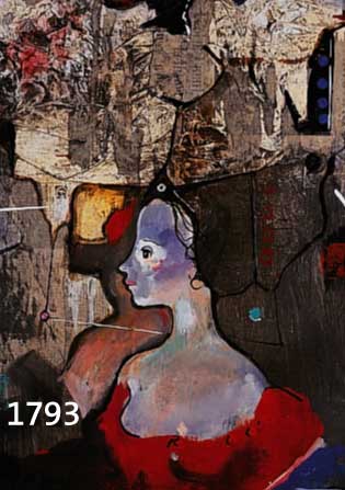 TORNE, SAMI MIGUEL, GEB. 1938 BARCELONA, BEKANNTER SPANISCHER KÜNSTLER MIT INTER- NATIONALER AUSSTELLUNGSTÄTIGKEIT, ACRYL/ÖL/ COLLAGE AUF ...