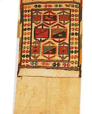 DOKUMENTENTASCHE,SCHAHSAWAN,SUMAK.CA 50 X 18CM ..UM 1940.