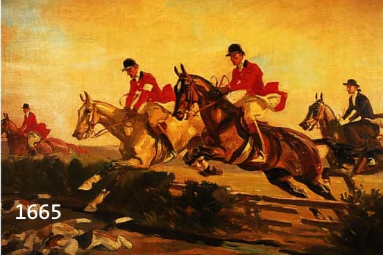 JANK, ANGELO, MÜNCHEN 1868-1940, PARFORCE-JAGD, ÖL/LWD, RE. U. SIGNIERT, CA. 70 X 90 CM, R.