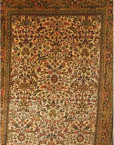 TÄTÄBRIZ TABATABI,PERSIEN.CA 295 X 197 CM. . FLOR WOLLE.EHZ 3.CA 10 JAHRE.
