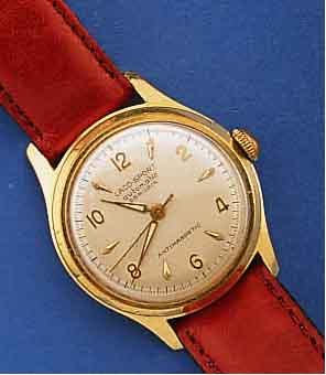 KONVOLUT: 2 LACO SPORT HERRENARMBANDUHREN, FÜR DEN DTSCH. MARKT UM 1960, 1X PREMIENUHR, VON VW FÜR 100.000 KM LAUFLEISTUNG, SO GRAV. AUF ...