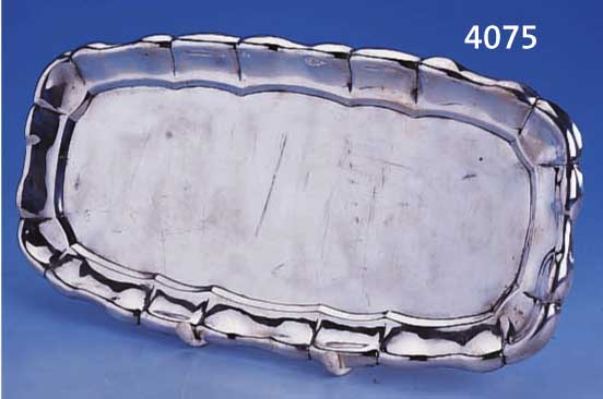 TABLETT, RUMÄNIEN NACH 1910, 800ER SILBER, SCHWERE QUAL., NACH FRANZ. VORBILD, CA. 505 G
