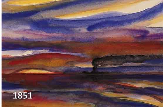 MALSKAT, LOTHAR, 1912 OSTPREUßEN-1988 LÜBECK, KÜSTENLAND- SCHAFT MIT DAMPFER, AQUARELL, RE. U. SIGN., CA. 21 X 28 CM, PP, U.GL., R.