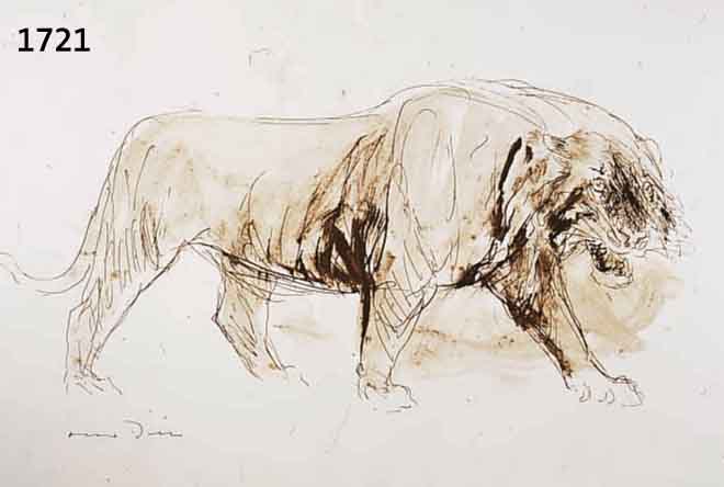 DILL, OTTO, 1884 NEUSTADT-1957 BAD DÜRKHEIM, MAPPE MIT 17 OFFSETS NACH AQUARELLIERTEN ZEICHNUNGEN, BLATTGR. JE CA 62 X 43 CM