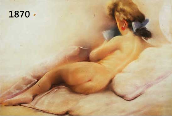 SIEGBERGER, S., UM 1930, WEIBLICHER AKT, PASTELL, LI. UNTEN SIGN., 64 X 48 CM, U.GL., R.