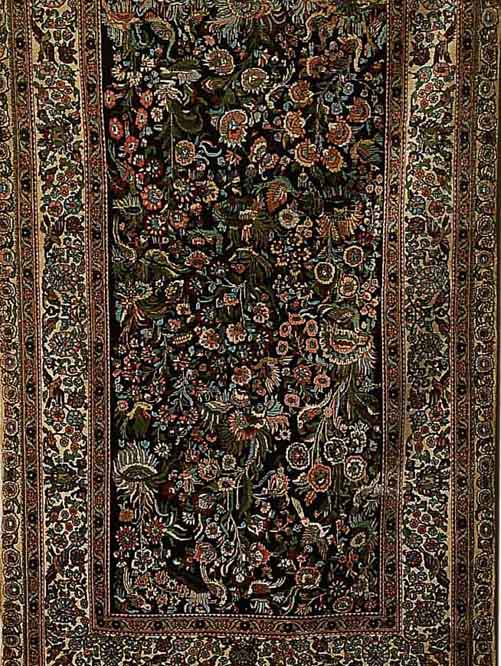 HERHERECKE,CHINA SEIDE.CA 155 X 93 CM. .EHZ 1-2 CA 5 JAHRE.REINE NATURSEIDE MIT CA 900.000 KN/QM.