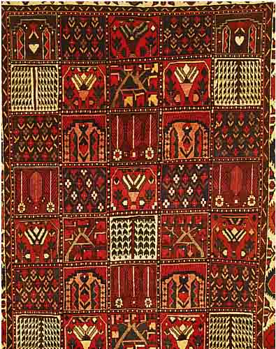 BABACHTIAR,PERSIEN CA 315 X 215 CM. .FLOR WOLLE EHZ 2.CA 25 JAHRE.