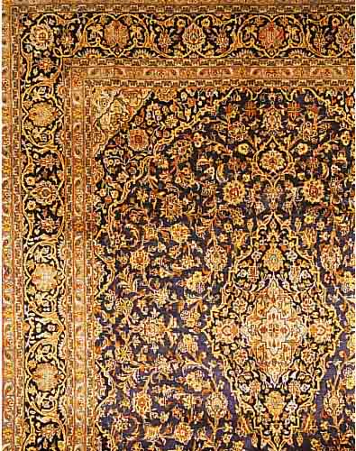 KEKESCHAN,PERSIEN CA 383 X 300 CM. .FLOR WOLLE. EHZ 3.CA 40 JAHRE.