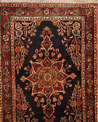 DJOSAN,PERSIEN CA 84 X 64 CM..FLOR WOLLE. EHZ 2.CA 40 JAHRE.