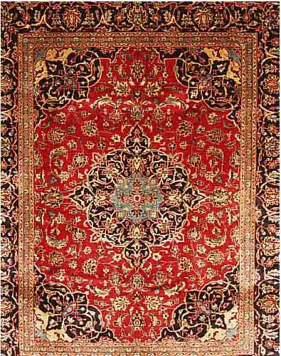 KEKESCHAN,PERSIEN CA 250 X 204 CM. .FLOR WOLLE. EHZ 3.CA 20 JAHRE.