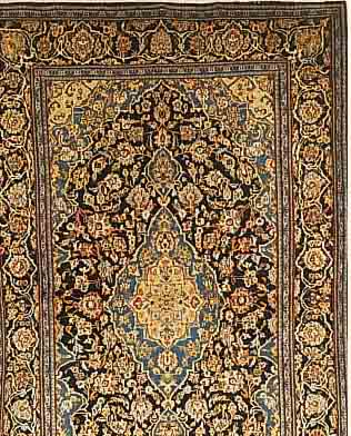 KEKESCHAN,PERSIEN CA 215 X 135 CM. .FLOR WOLLE. EHZ 3.CA 50 JAHRE.
