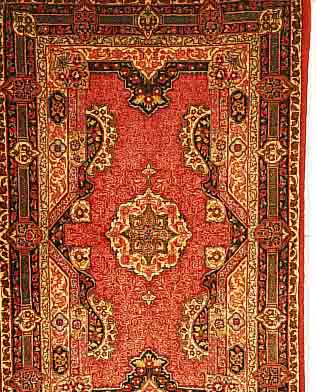 SASAROGH,PERSIEN CA 200 X 130 CM. .FLOR WOLLE. EHZ 2.CA 20 JAHRE.