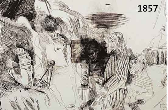 HRDLICKA, ALFRED, MELANCHOLIE, RADIERUNG, HANDSIGNIERT UND NUM. 61/200, BETITELT, DAT. 71, CA. 33 X 49,5 CM