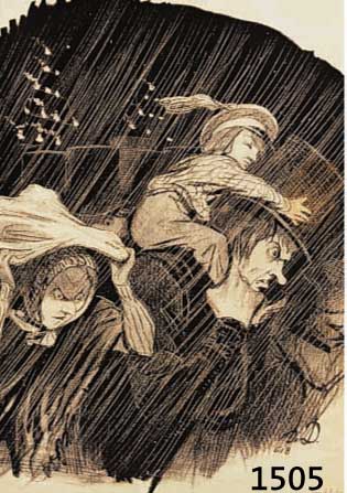 DAUMIER, HONORé, 1808-1879, VIER LITHO- GRAPHIEN AUS: CHARIVARI, IM STEIN MONOGR., JE CA. 28 X 20 CM, PP