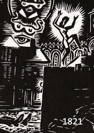MASAREEL, FRANS, 1889-1972, DAS GESICHT HAMBURGS, ZWEI HOLZSCHNITTE, AUFLAGE 80 EXEM- PLARE, HANDSIGNIERT, JE CA. 13 X 11 CM, PP.