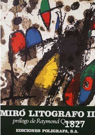 MIRO, JOAN, 1893-1983, LITOGRAFó II, MIT SECHS ORIGINAL-LITHOGRAPHIEN