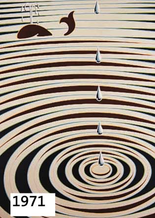 VASARELY, VIKTOR, 1908-1997, FARBLITHOGRAPHIE AUS: ORIGINES, HANDSIGN., NUM. 91/200, CA. 45 X 47,5 CM