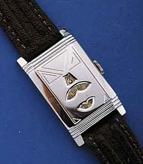 ETA HERRENARMBANDUHR, FRÜHE DIGITALANZEIGE, STUNDE RASTEND, MIN. U. SEK. ROT., SCHWEIZ UM 1935, NICKELCHROMGEH., SCHARNIERBOD. IN SICH GEWÖLBT, ...
